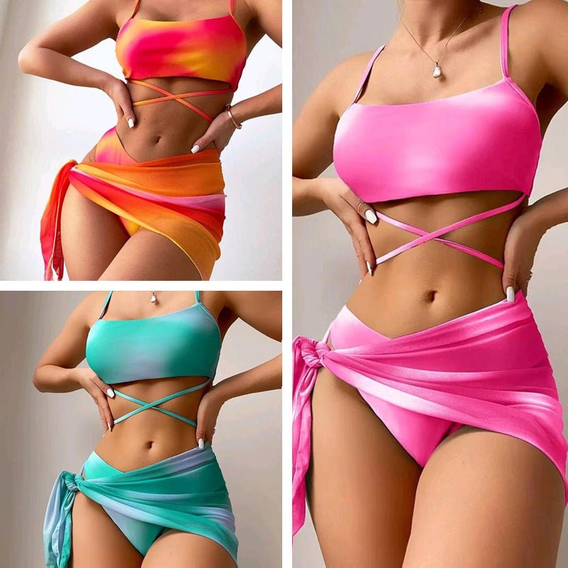 3Pcs Tie Dye Bikini - GRANTED STUDIOS