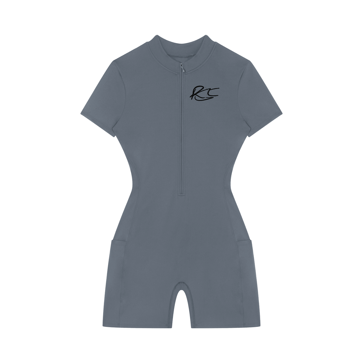 GRANTED Women's Quarter-Zip Romper - GRANTED STUDIOS