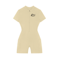GRANTED Women's Quarter-Zip Romper - GRANTED STUDIOS