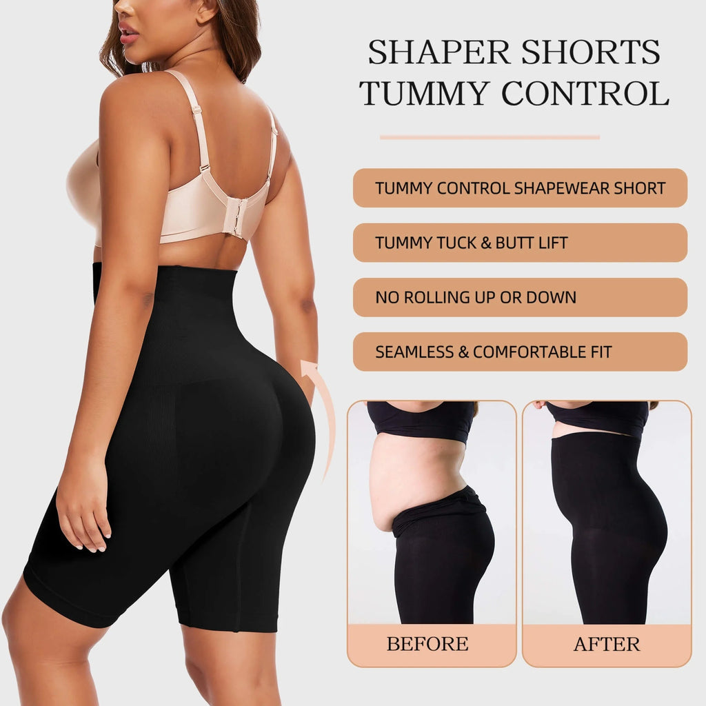 Women High-Waisted Shorts - GRANTED STUDIOS