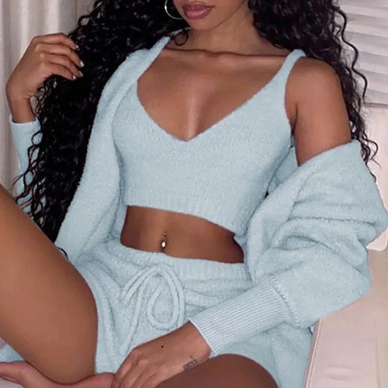 Women's 3-Piece Lounge Set - GRANTED STUDIOS